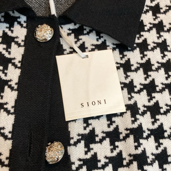 NWT Sioni Fringe Jacket/knit sweater - Picture 4 of 9